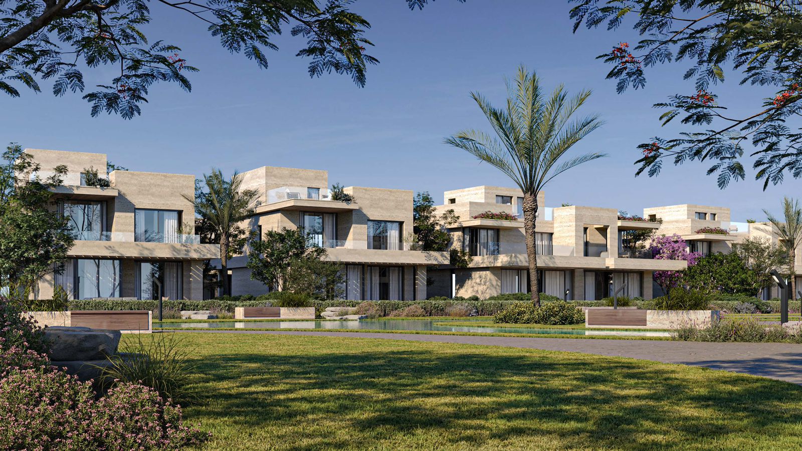 التصميم المعماري العصري للفيلات